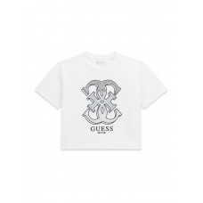 GUESS μπλούζα παιδικ΄ή κορίτσι J6RI28K6YW4-G011 λευκο